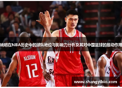 姚明在NBA历史中的球队地位与影响力分析及其对中国篮球的推动作用